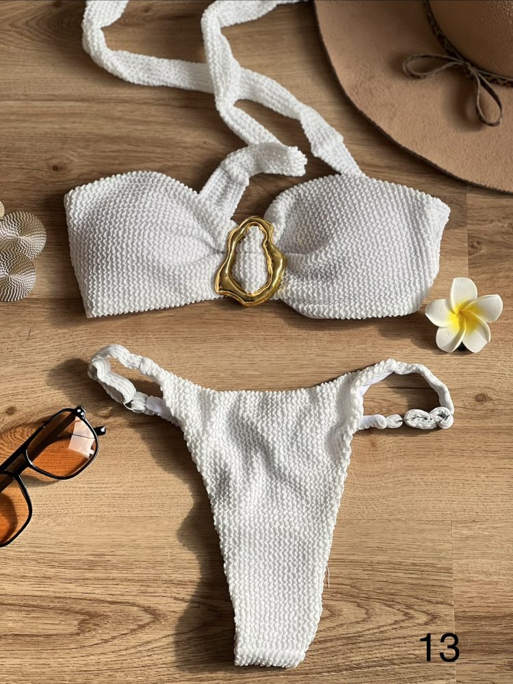 Bikini Blanco Strapless
